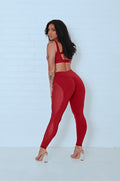 Baddie Leggings - Chilli