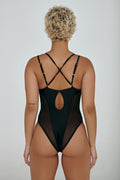 black bodysuit classique back