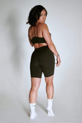 LuxLounge Biker Shorts - Black BOTTOMS