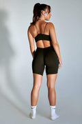 LuxLounge One Shoulder Illusion Top - Black Top