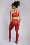 Nyx Top: Red Leopard Top