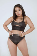 Riding Solo High Waist Bottoms - Black BOTTOMS