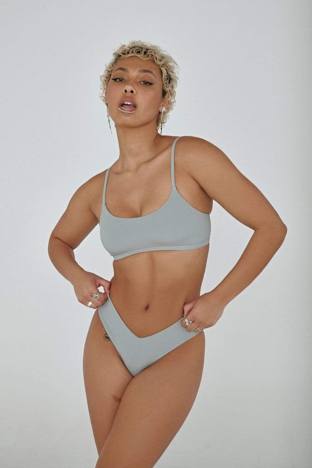 Light grey best sale bikini bottoms