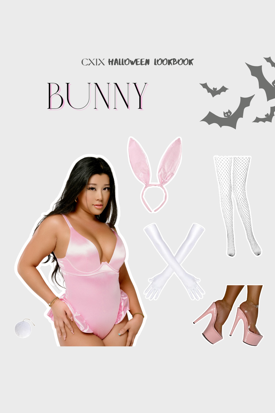 Pillowtalk: Bodysuit - Pink Satin