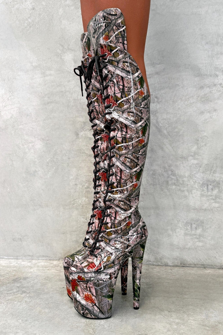 Manhunt - Over Knee Boot - 8INCH - LIMITED ED.