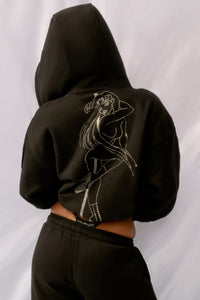 Pole Dancer Ep 2 Zip Up Hoodie - Black/Silver – CXIX