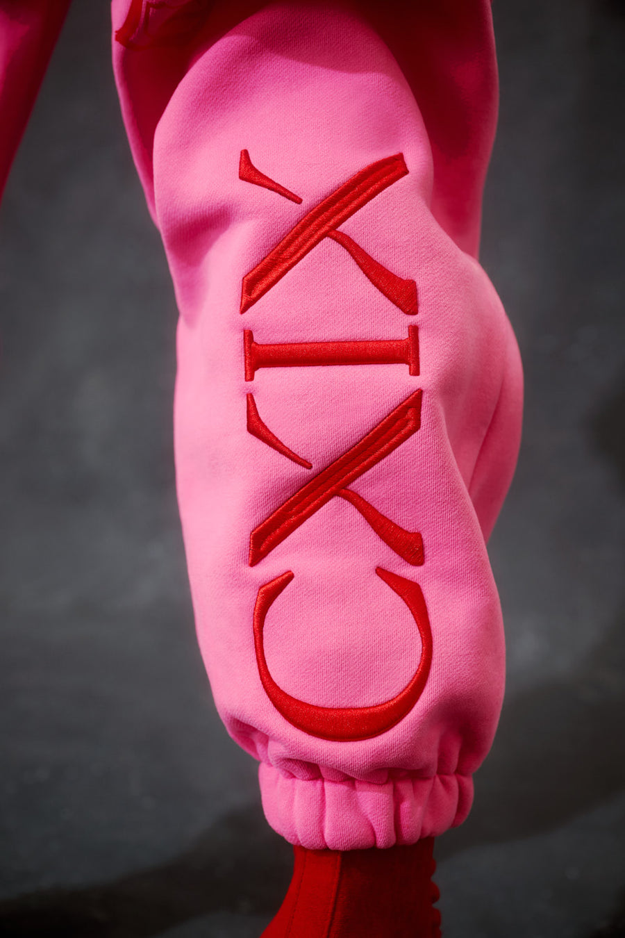 Pink Anime Jogger Pants Anime Pole Dancer Sweatpants Ep Love Of