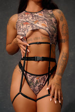 Garter Top - Manhunt - Black - LIMITED ED.