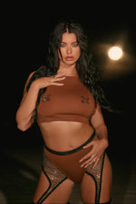 XX Top Decade Edition - Mocha with Black Rhinestones - Anniversary Exclusive