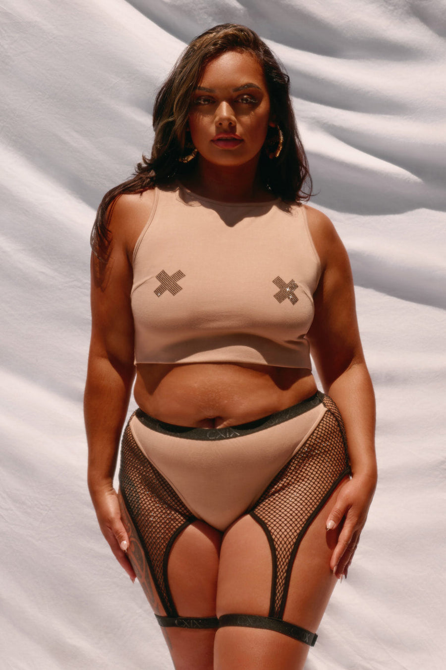 XX Top Decade Edition - Sand with Black Rhinestones - Anniversary Exclusive