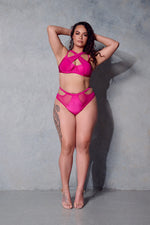 Classique High Waisted Bottoms - Berry