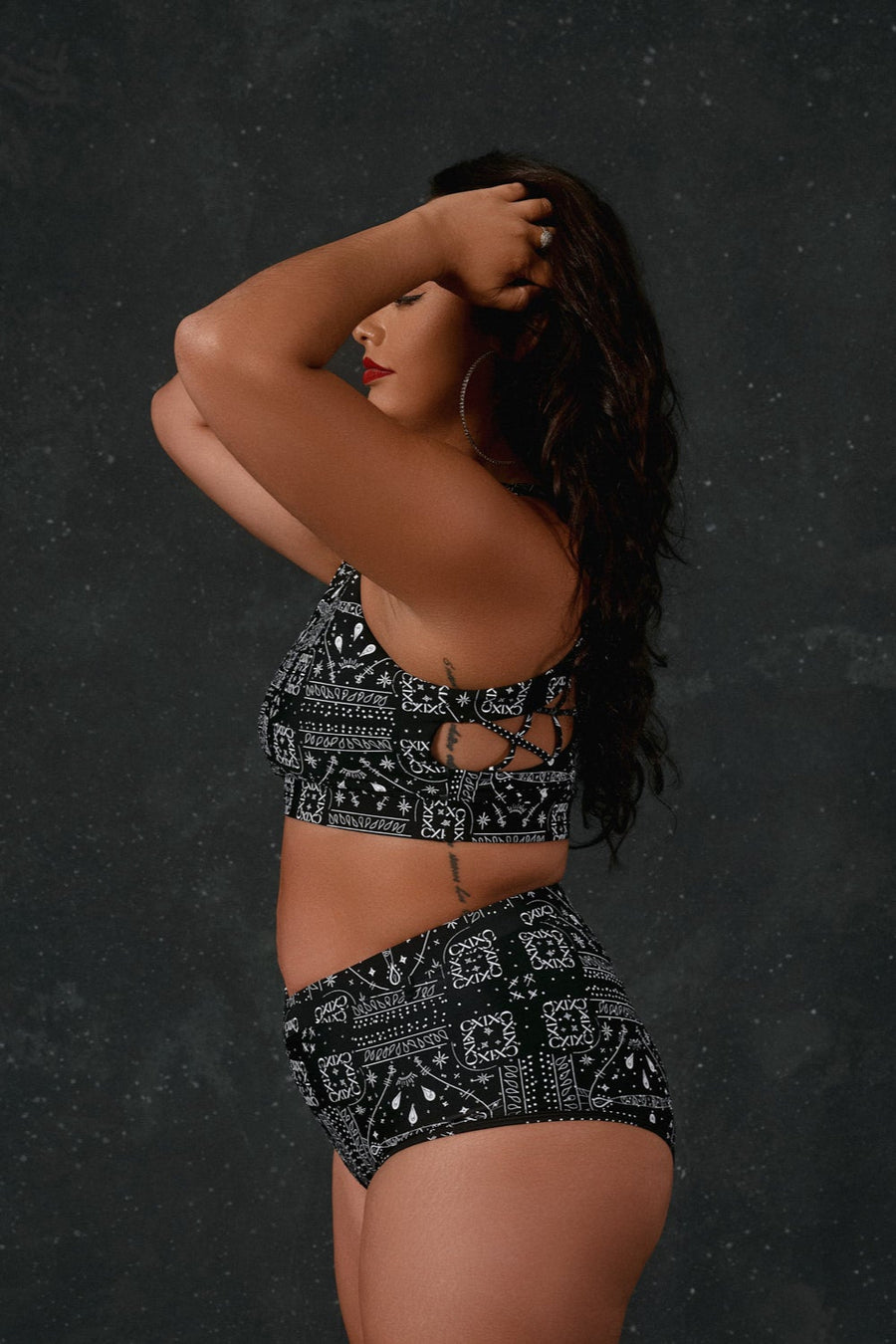 Nyx Top - Bandana Baby - Black