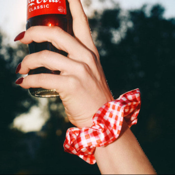 Scrunchie - Gingham - LIMITED ED.
