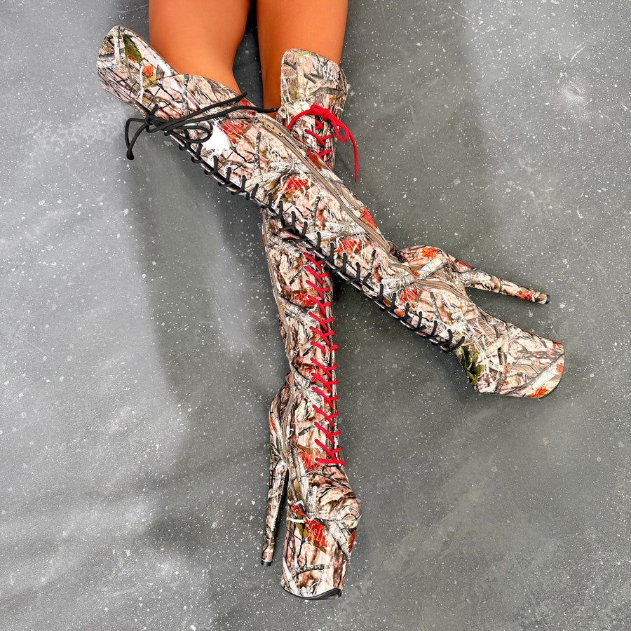 Manhunt - Over Knee Boot - 8INCH - LIMITED ED.
