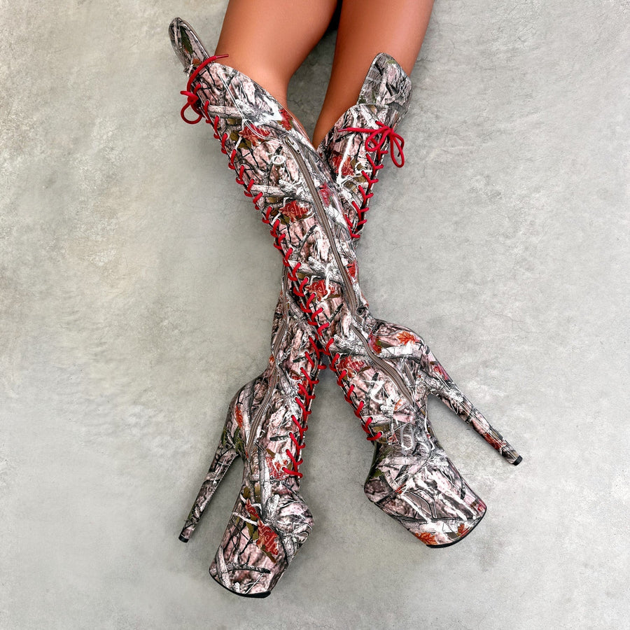 Manhunt - Over Knee Boot - 8INCH - LIMITED ED.