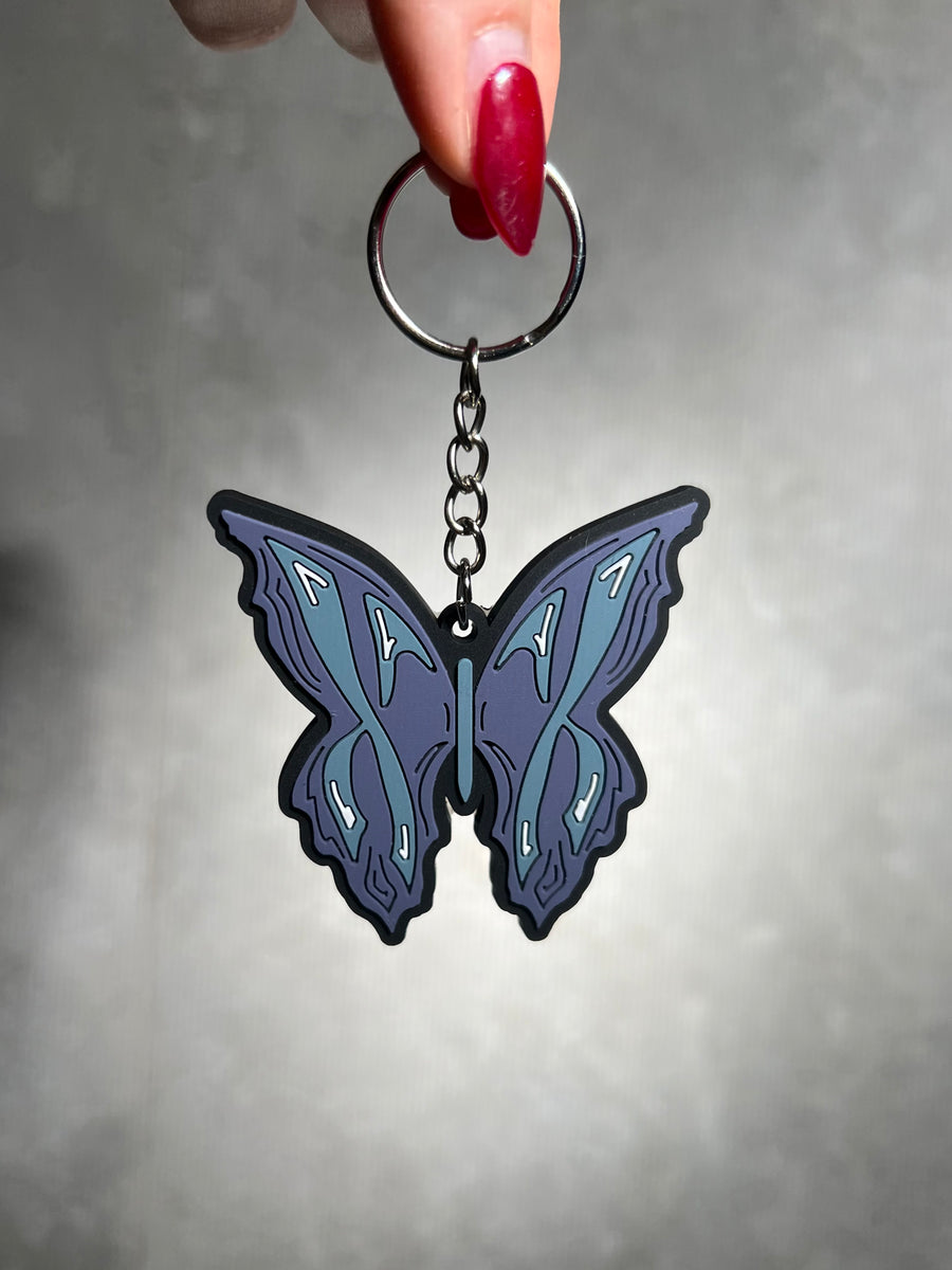 Butterfly Keyring  [POINTS DEDUCTED WHEN YOU CLICK REDEEM • COUPON AUTO-ADDED AT CHECKOUT NOT CART]