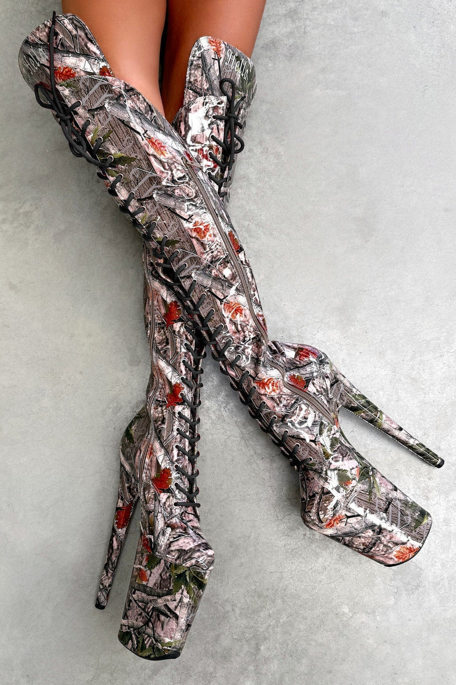 Manhunt - Over Knee Boot - 9INCH - LIMITED ED.