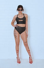 Riding Solo High Waist Bottoms - Black