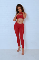 Baddie Leggings - Chilli