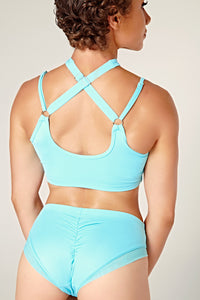 cxix ポールウェアセット DOLLHAUS Blue DollHaus Choker Top - Blue – CXIX