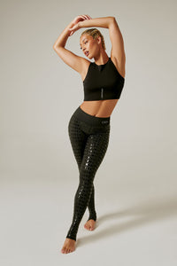 Gecko Grip Leggings Black CXIX
