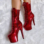 The Glitterati Boot - Kansass - 7 INCH