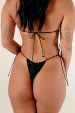 HOAH Bikini Bottoms - Sparkle Black