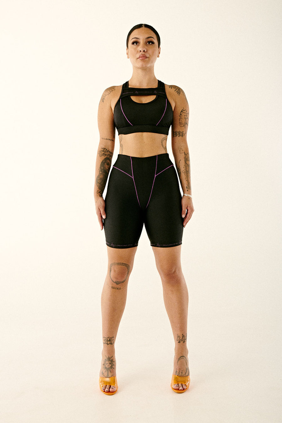 Haley Biker Shorts - Black