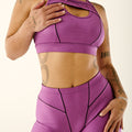Haley Biker Shorts - Purple