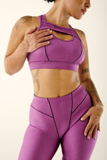 Haley Biker Shorts - Purple