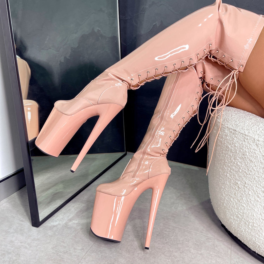 9 inch stripper store heels