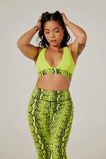 Boa Triangle Top - Slime Top