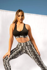 Gecko Grip™ Leggings: Black Mamba leggings