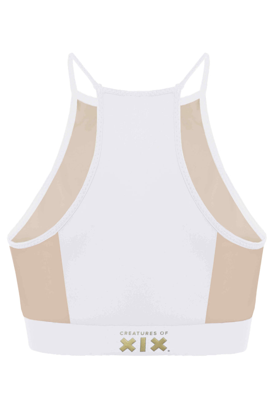 I-EXE Made in Italy - Multizone Compression Sleeveless Women's Shirt Tank- Top - Color: White with Red - SKATE GURU INC