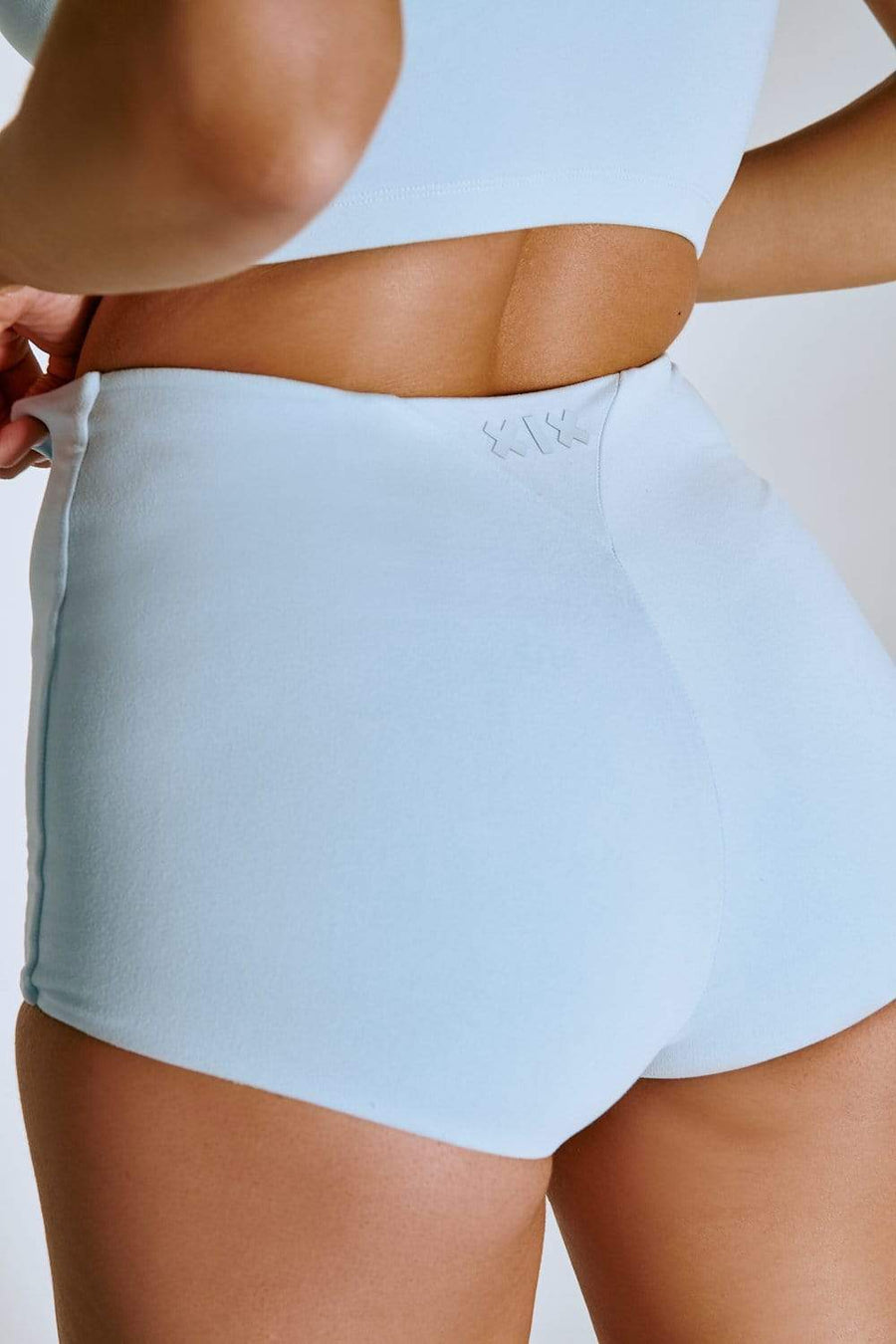 LuxLounge Booty Shorts - Baby Blue BOTTOMS