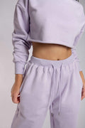 Oversized Jogger Bottoms - Lilac Jogger bottoms
