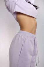Oversized Jogger Bottoms - Lilac Jogger bottoms