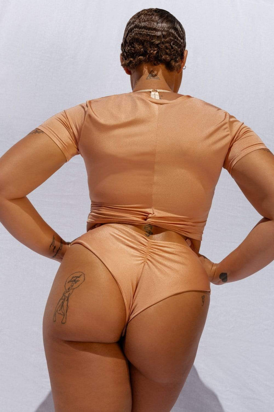 Saintly Bottoms - Rose Gold Top