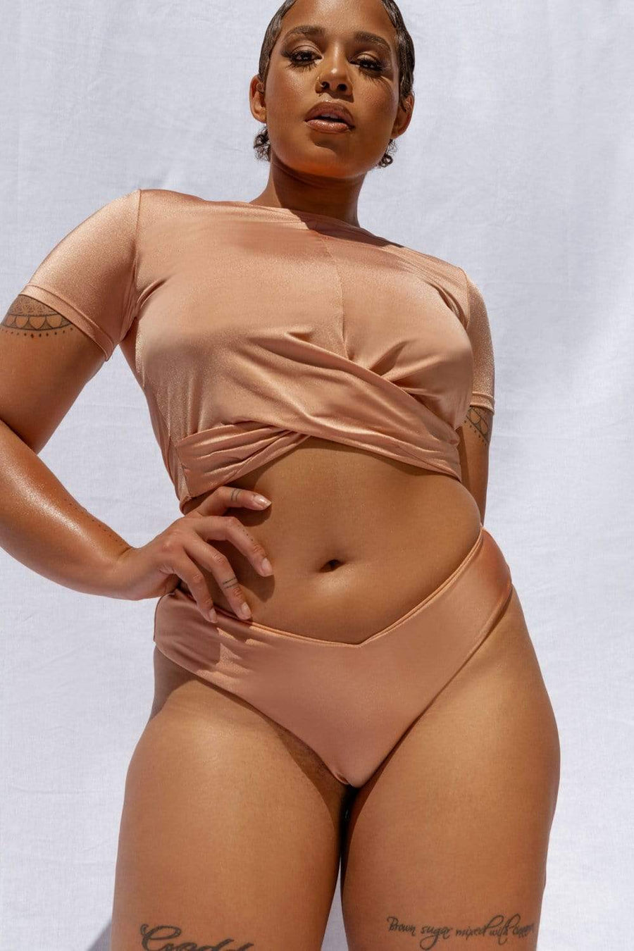 Saintly Bottoms - Rose Gold Top