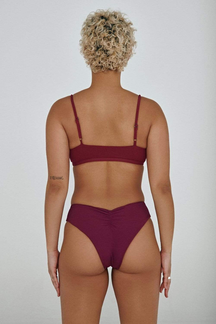 The Hills Bottoms - Ribbed Plum Shorts