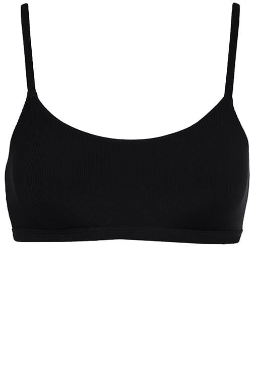 The Hills Top - Ribbed Black Top