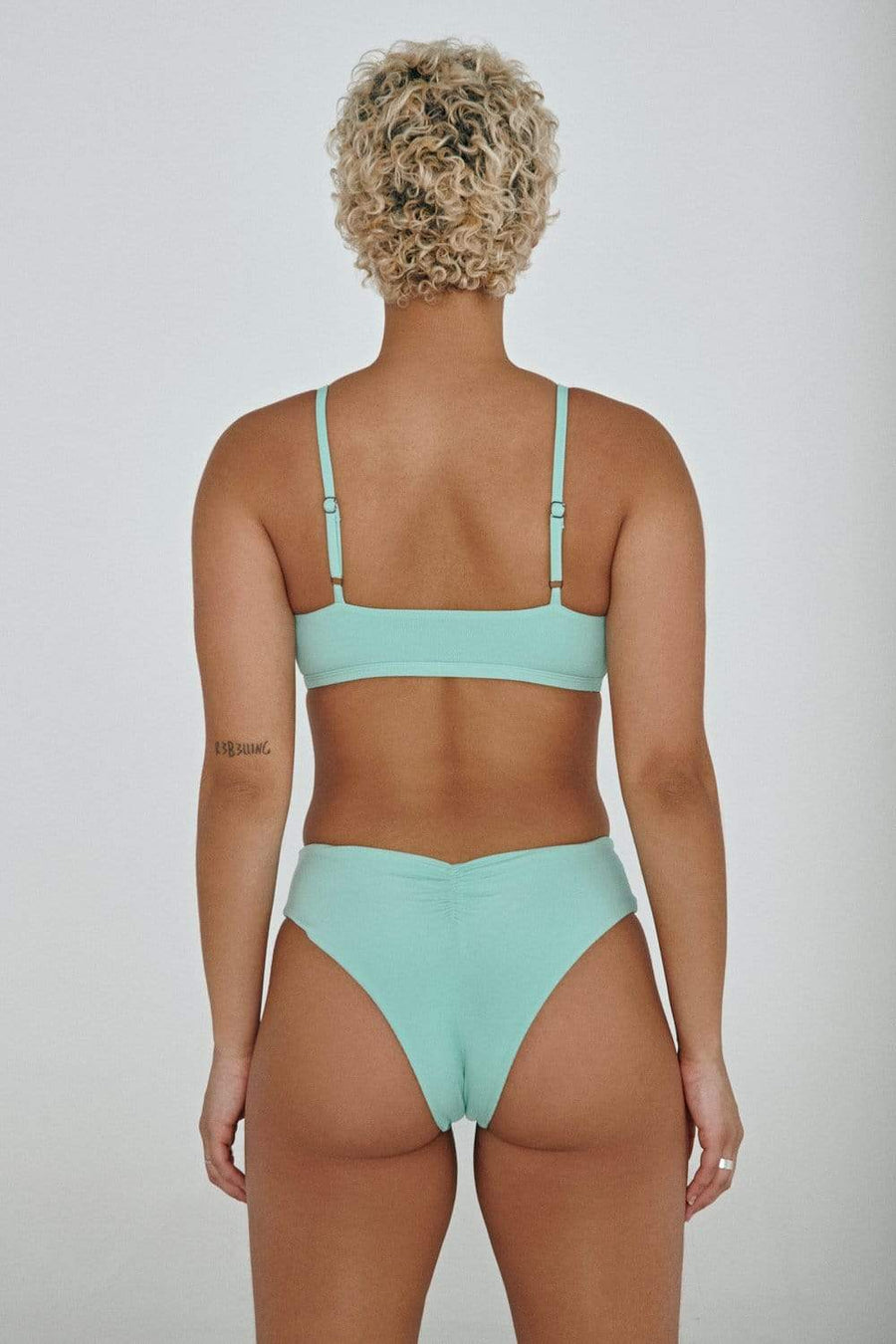 The Hills Top - Ribbed Mint Top