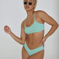 The Hills Top - Ribbed Mint Top