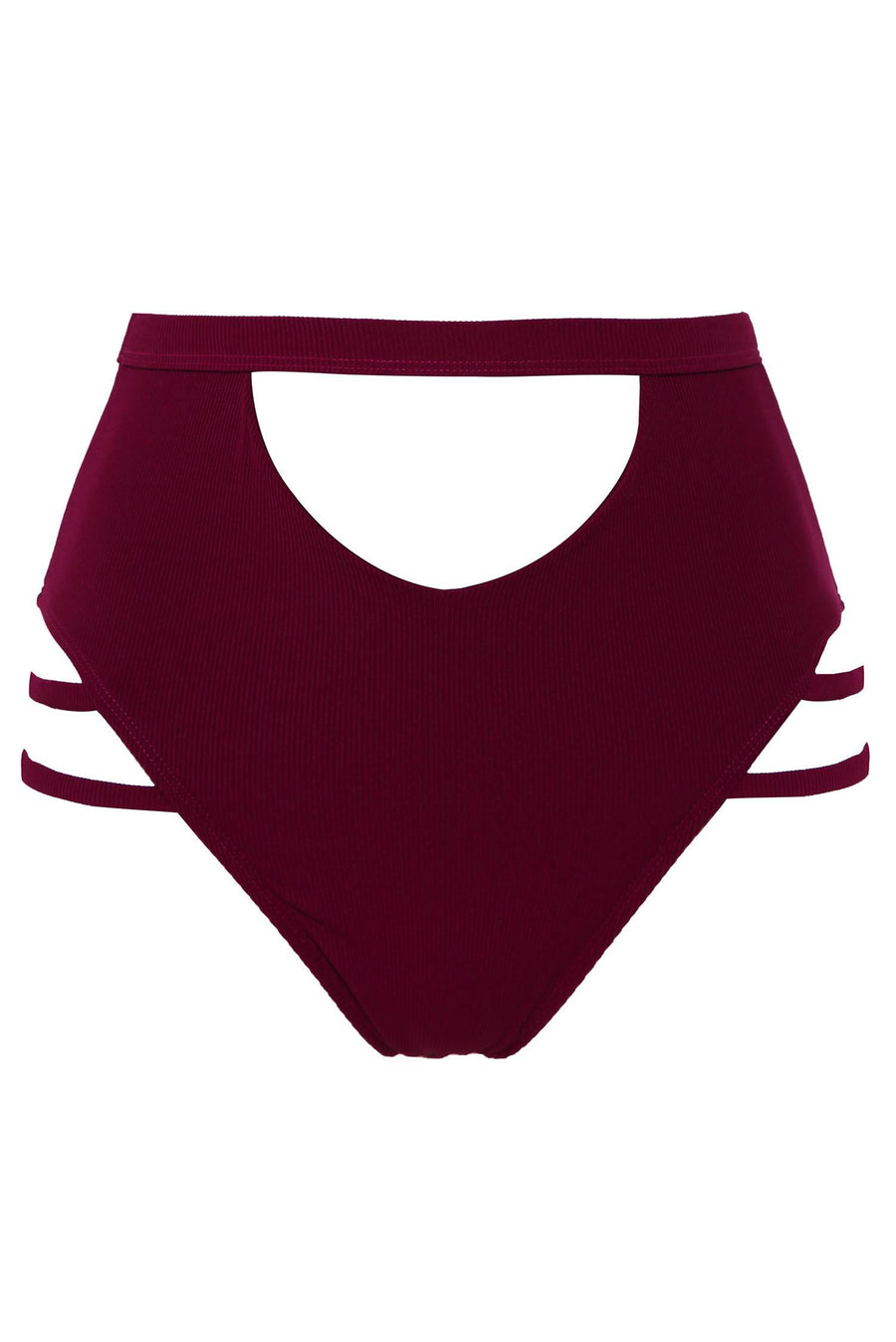 The Valley Bottoms - Ribbed Plum Shorts