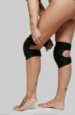 Velcro Knee Pads: Black Panther Knee Pads