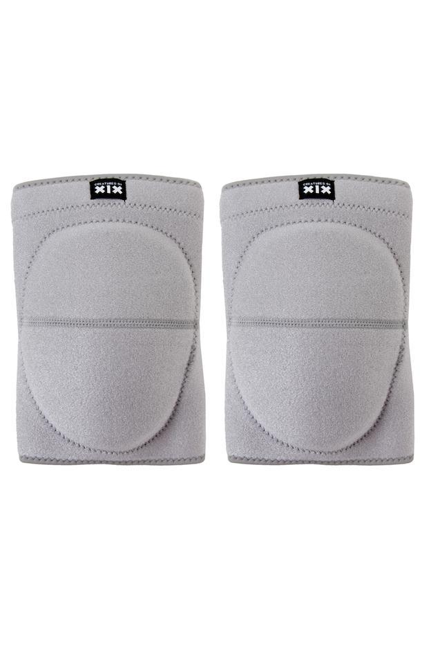 Velcro Knee pads: Grey Wolf Knee Pads