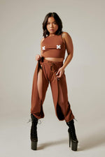 XX Crop Top - Mocha T-Shirt